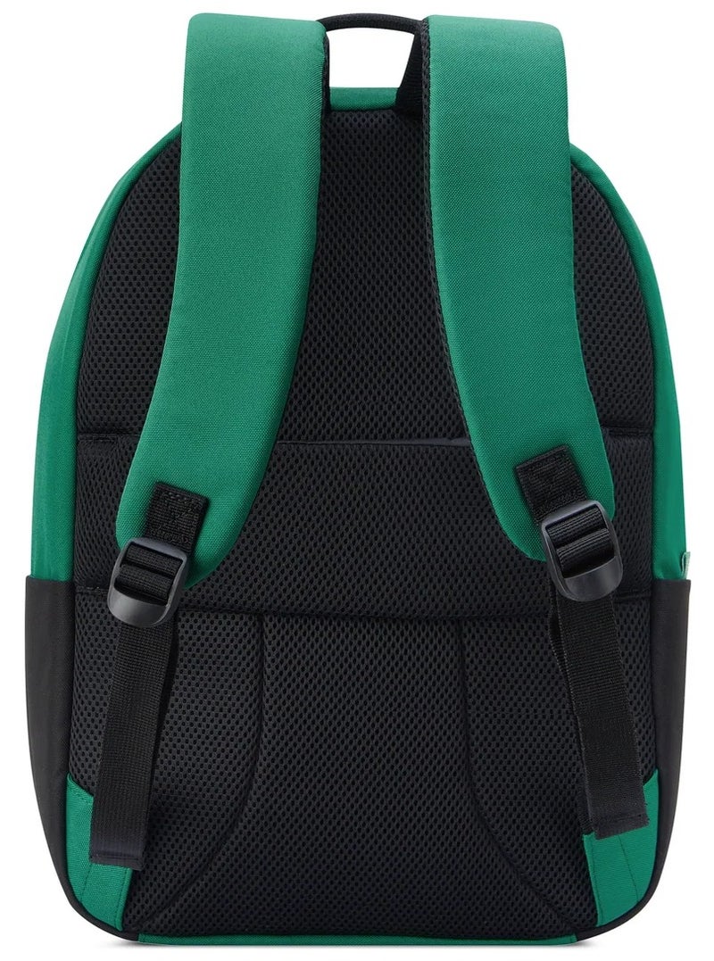 UNITED COLORS OF BENETTON Fabrica Round 15.6'' Laptop Backpack - Green - Image 3